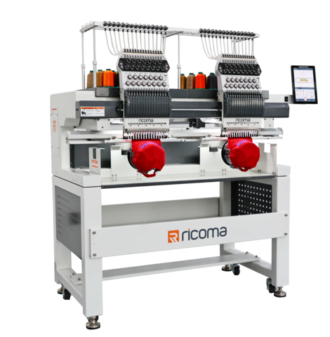 Ricoma Marquee 2 STM-10S Twin Head Commercial Embroidery Machine