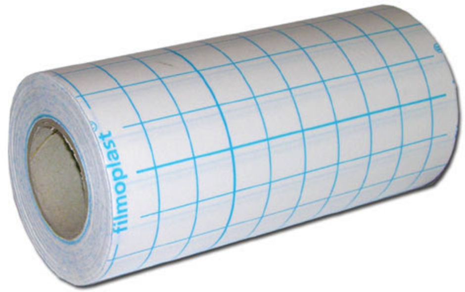 21cmx25m Filmoplast Sticky Backing