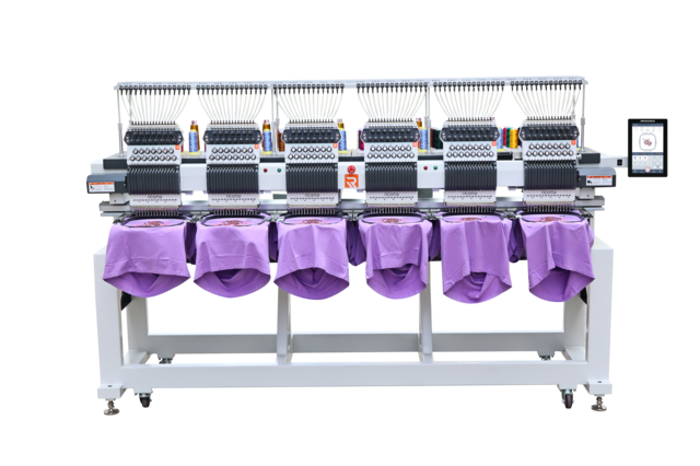 Ricoma Marquee 2 STM-10S Six Head Commercial Embroidery Machine