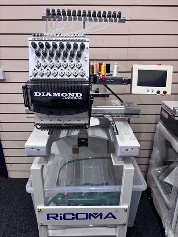 Ricoma 1501TC-7S Commercial Embroidery Machine (USED)