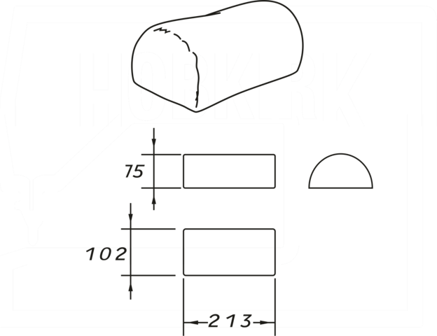 Comel sleeve arm – Ladies shoulder shaped arm (to fit BR/A, SXD and MP/A)