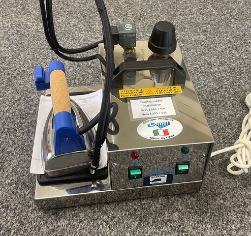 Display Model Comel Compacta Inox Steam Boiler With Iron