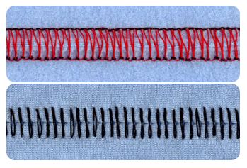 Merrow locked stitch