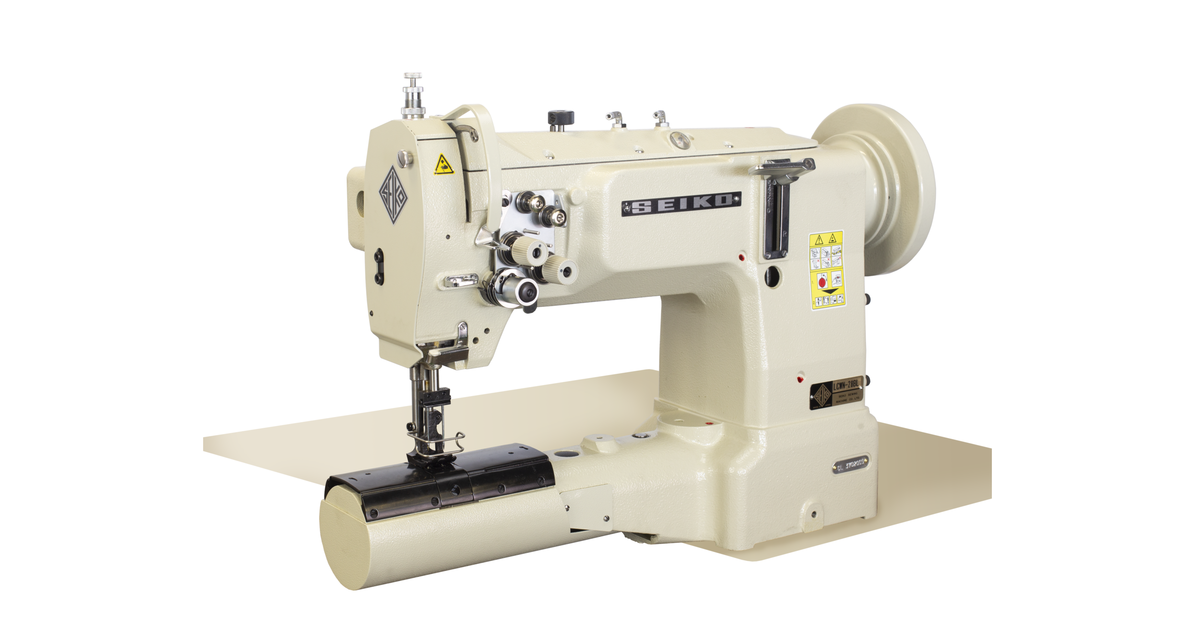 Seiko LCWN Series (2 needle) Cylinder Arm Industrial Sewing Machines