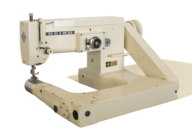 Seiko LZ2-770 Series Zig Zag Feed Off The Arm Lockstitch Industrial Sewing Machine
