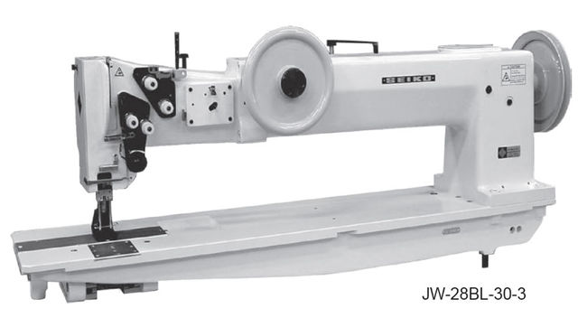 Seiko JW Series Extra Heavy Duty Long Arm Industrial Walking Foot Sewing Machine