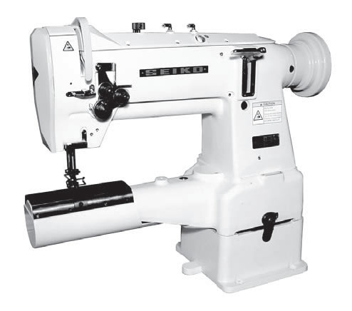 Seiko LCW -28BL Twin Needle Cylinder Arm Industrial Sewing Machine