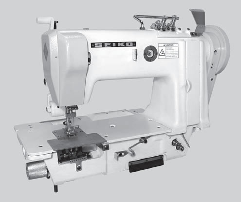 Seiko LD Series Double Chain Stitch Flatbed Industrial Sewing Machine