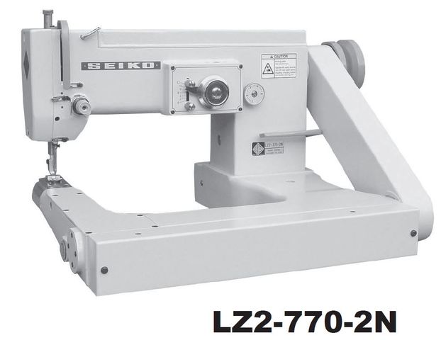 Seiko LZ2-770 Series Zig Zag Feed Off The Arm Lockstitch Industrial Sewing Machine