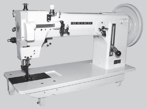 Seiko TH-8B Extra Heavy Duty Long Arm Walking Foot Industrial Sewing Machine