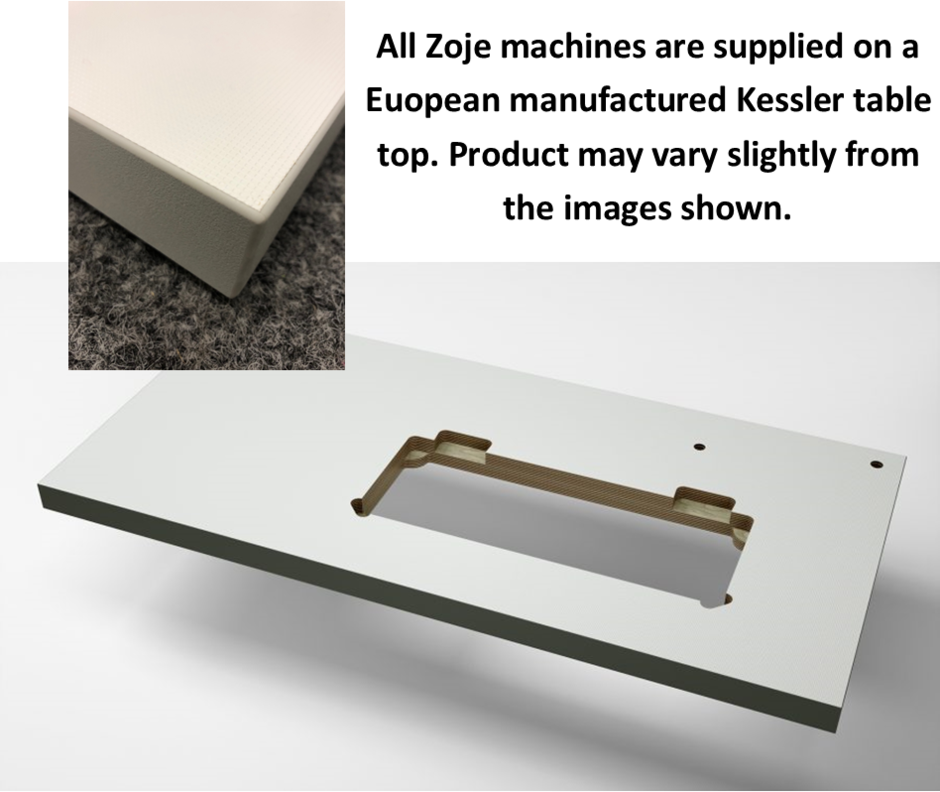 Kessler Table Top included with this machine