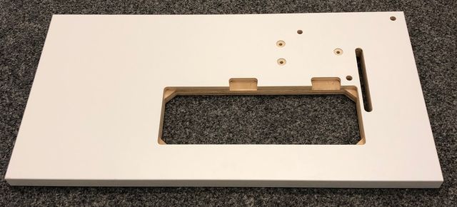 Kessler table top to fit Zoje ZJ8720 / ZJ8750 twin needle machine