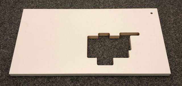 Kessler table top to fit Zoje ZJ893 series semi-submerged overlocker