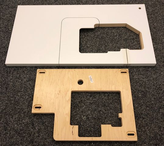 Kessler table top to fit Zoje ZJ900 series fully-submerged overlocker