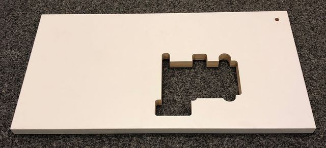 Kessler table top to fit Zoje ZJ952s cylinder arm overlocker