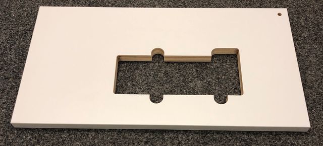 Kessler table top to fit Zoje ZJW562 coverseam machine