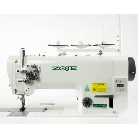 Zoje ZJ8720A-BD twin needle machine with large spool