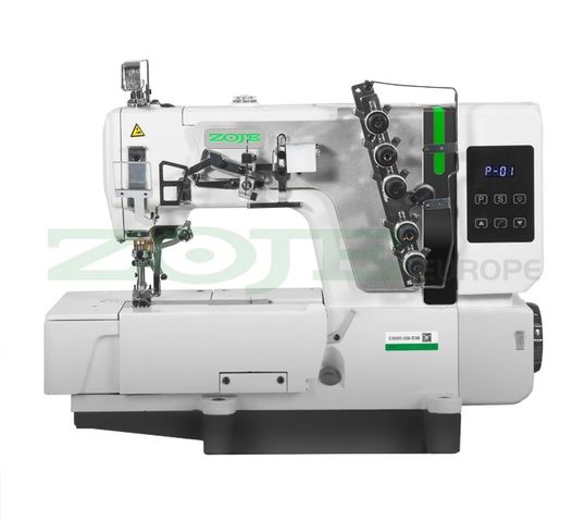 Zoje C5000-356-02 flat bed coverseam industrial sewing machine (5.6mm)