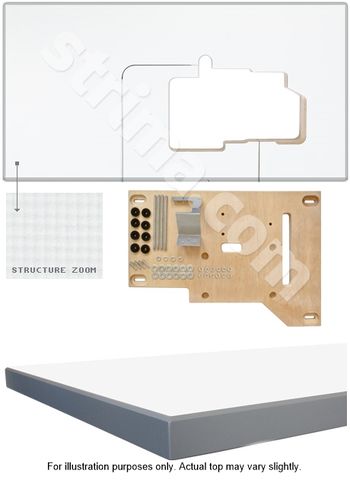 Kessler table top to fit Zoje B9500 series overlockers (Fully submerged)
