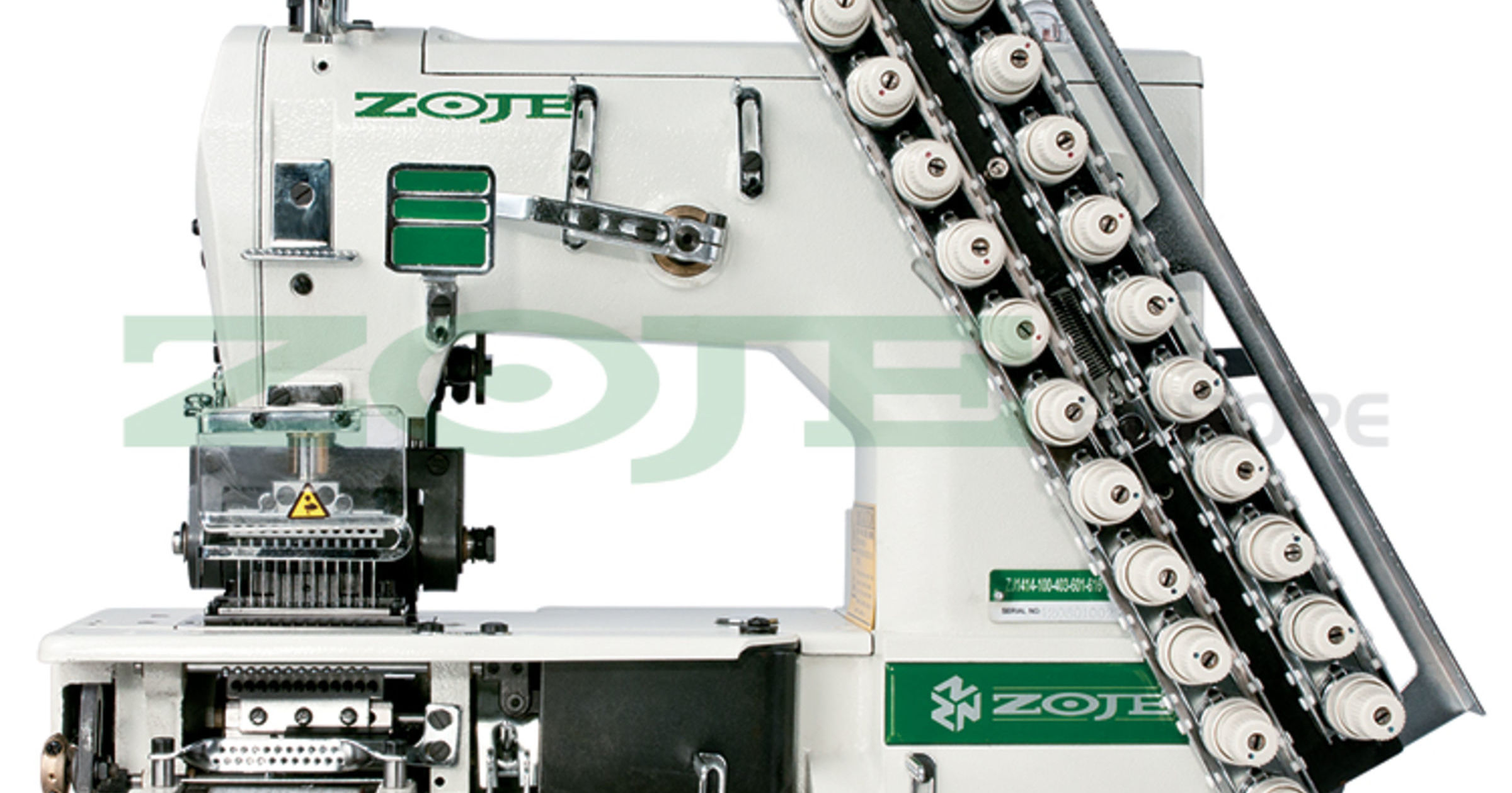 Zoje ZJ1414 (12Needle) Industrial Sewing Machine