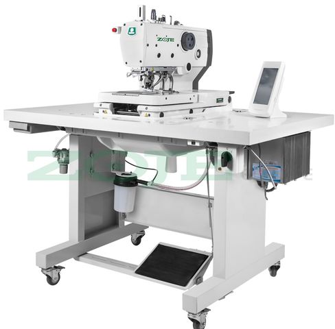 Zoje ZJ5821A Electronic Key Button Sewing Machine (Chainstitch)
