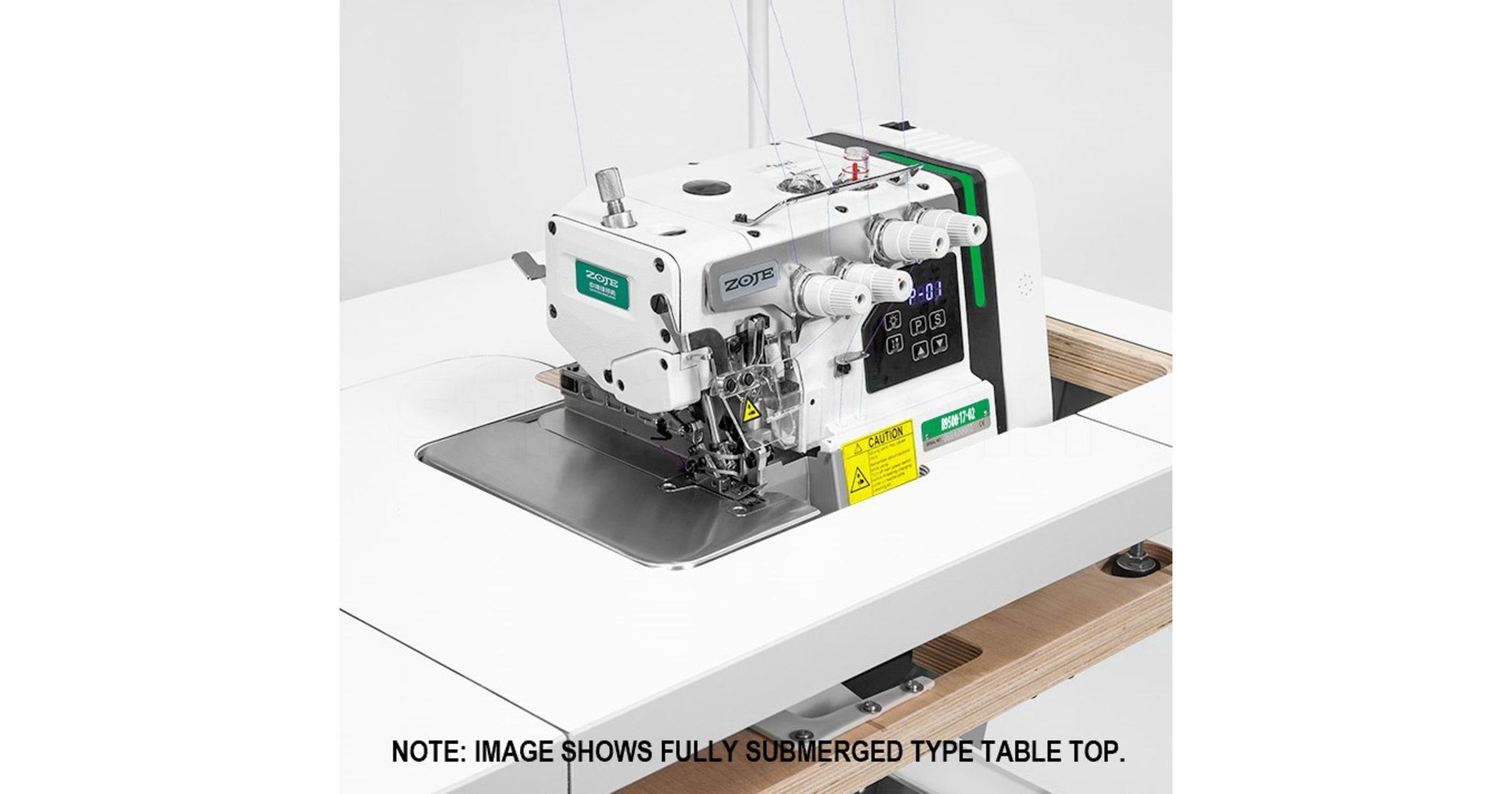 Zoje B95008602 (5 thread) heavy duty overlocker (5 × 6mm) with