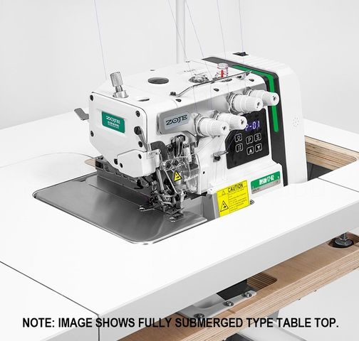 Zoje B9500-86-02 (5 thread)  heavy duty overlocker (5 × 6mm) with tractor foot.