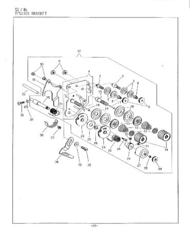 Seiko LSWN-28BL-3, 28BL-TA-3 Parts Book (3)