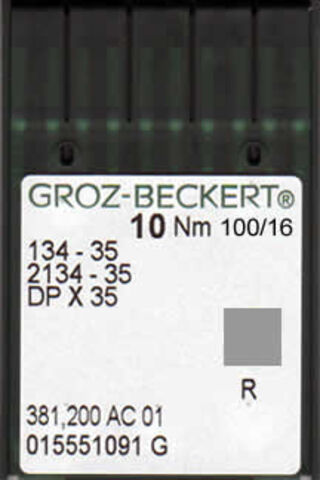 Groz Beckert – 134-35R Industrial Sewing Machine Needle (Size 100)
