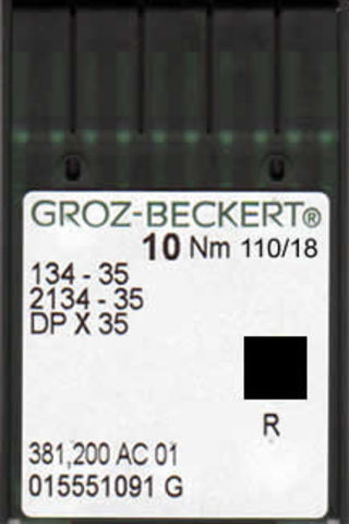 Groz Beckert – 134-35R Industrial Sewing Machine Needle (Size 110)
