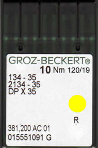 Groz Beckert – 134-35R Industrial Sewing Machine Needle (Size 120)