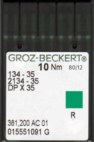 Groz Beckert – 134-35R Industrial Sewing Machine Needle (Size 80)