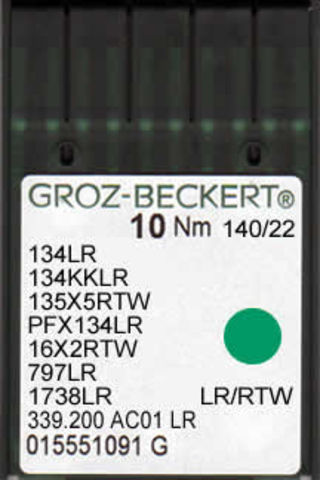 Groz Beckert – 134LR Leather Point Industrial Sewing Machine Needle (Size 140)