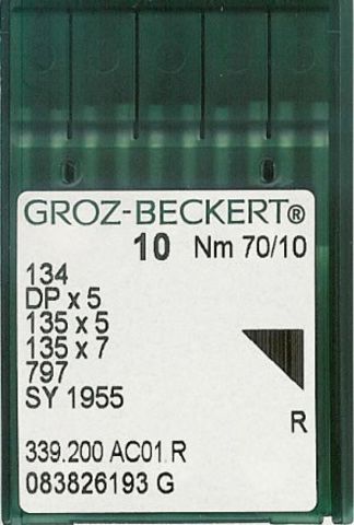 Groz Beckert – 134R Industrial Sewing Machine Needle (Size 70)