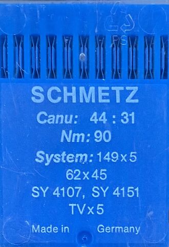 Schmetz – 149x5 Industrial Sewing Machine Needle (Size 90)