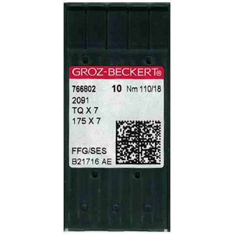 Groz Beckert – 175x7 FFG/SES Ballpoint Needle for Industrial Button Sewing Machine (Size 110)