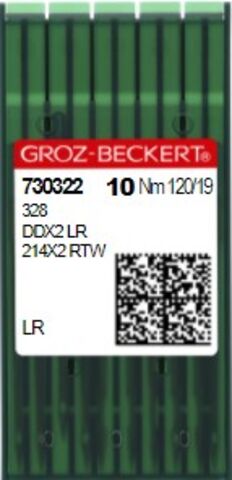 Groz Beckert– 214x2 RTW Industrial Sewing Machine Needle (Size 120)