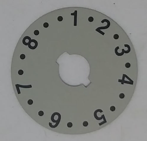 Seiko H-2BL-AE-1 Stitch Length Number Disc 24182