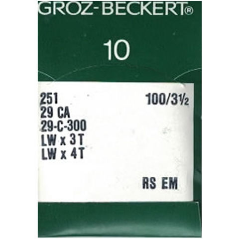 Groz Beckert – 251 Blindstitch/Blindhem Machine Needle (Size 100)
