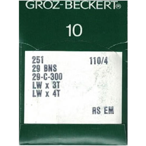 Groz Beckert - 251 Blindstitch/Blindhem Machine Needle (Size 110)
