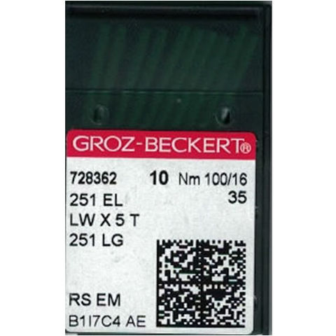 Groz Beckert – 251LG Blindstitch/Blindhem Machine Needle (Size 100)