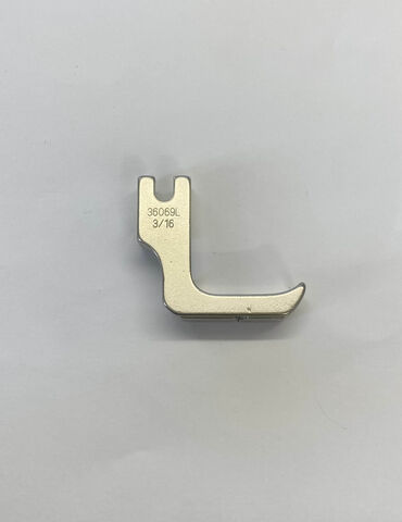 Industrial Sewing Machine Left-hand Piping Foot (Solid) - 36069L