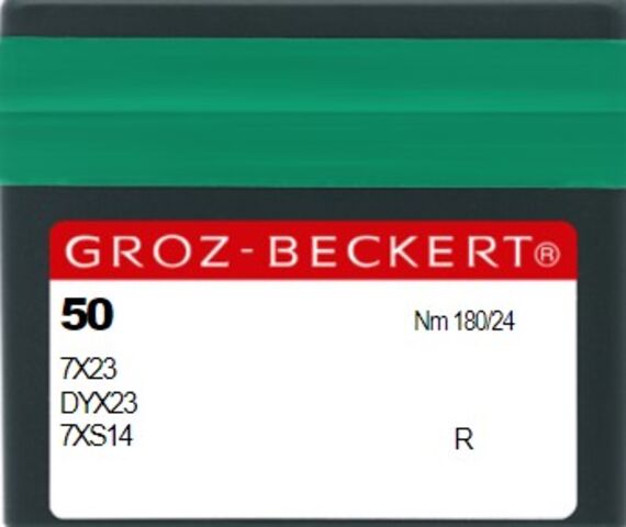 Groz Beckert – 7x23 Industrial Sewing Machine Needle (Size 180)