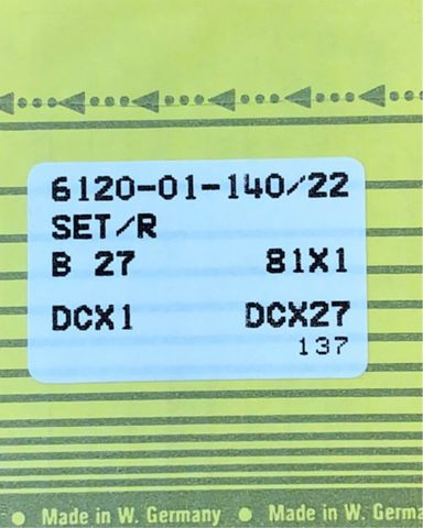 Singer – B27 Industrial Overlock Machine Needle (Size 140)