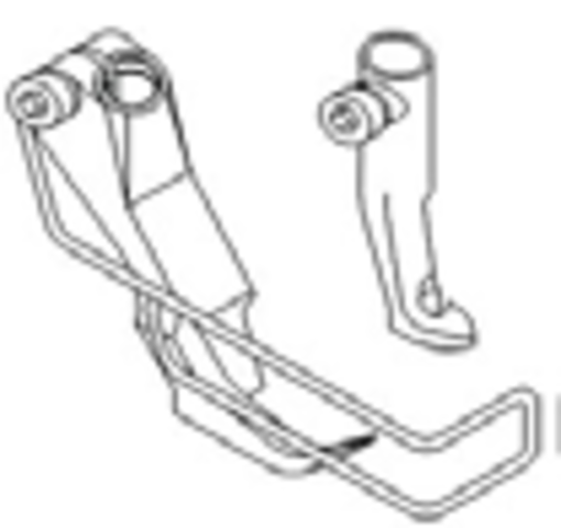 Industrial Sewing Machine Heavy Duty Right Zip Foot Set