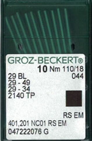 Groz Beckert – LWx6T (29-49) Blindstitch/Blindhem Needle (Size 110)
