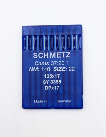 Schmetz – 135x17 Industrial Sewing Machine Needle (Size 140)