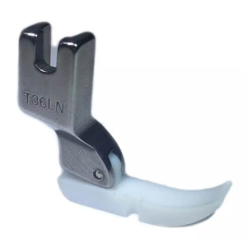 Industrial Sewing Machine Left Hand Teflon Zip/Cording Foot - T36LN