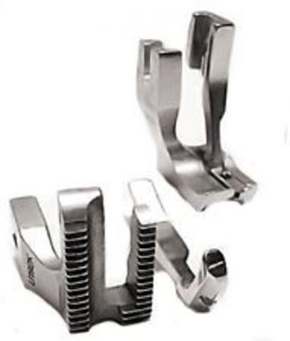 Industrial Sewing Machine Piping Feet for Top & Bottom Feed Machines