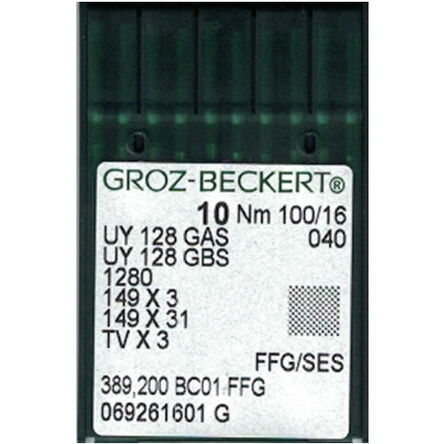 UY128GAS SES Ballpoint Industrial Coverseam Machine Needles